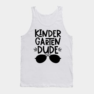 Kindergarten Dude Funny Boys Back to School Cool Tank Top